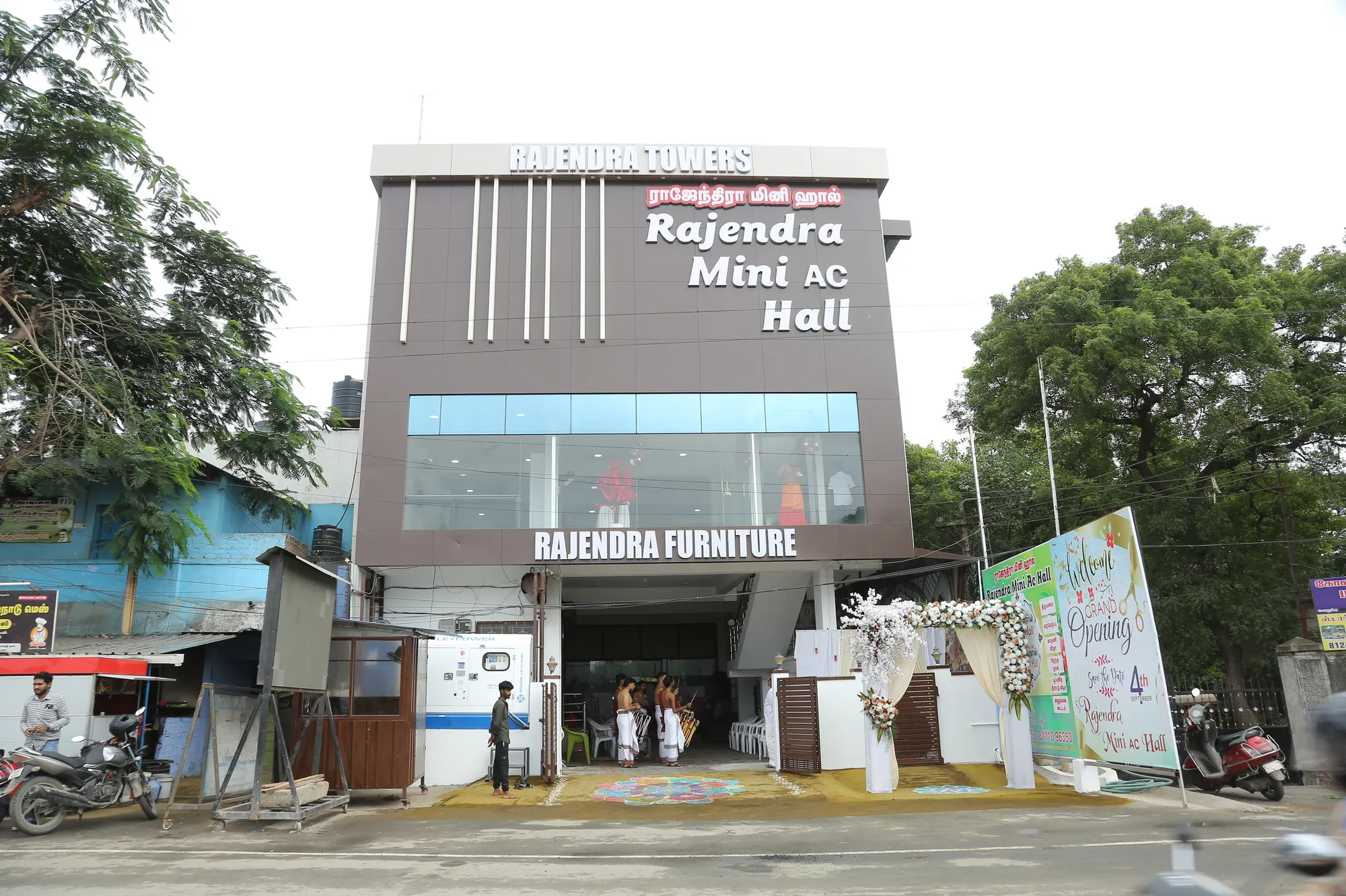 Rajendra Mini AC Hall interior in Sowripalayam, Coimbatore
